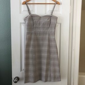 Anthropologie grey dress